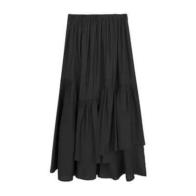 Falda Plisada Irregular A-Línea para Mujer - Estilo Urbano Casual - Image 5