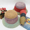 Sombrero de Rafia Tejido a Mano Plegable para Mujer