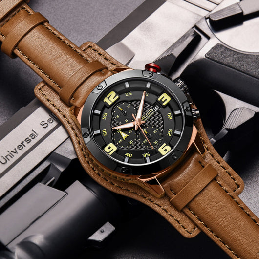 Reloj de Pulsera Inteligente con Calendario Doble Capa y Correa Ajustable - Image 9