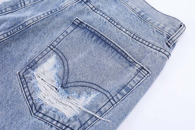 Jeans Holgados Casuales para Hombre con Detalles Deshilachados - Image 20