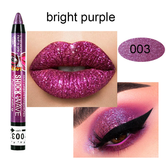 Lápiz de Sombra Ojos Larga Duración - Maquillaje Shimmer Resistente - Image 4