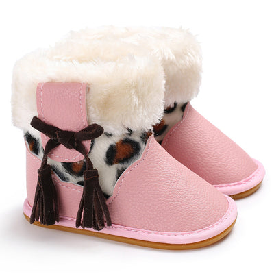 Zapatos de Bebé con Suela Antideslizante y Estampado Leopardo - Image 12