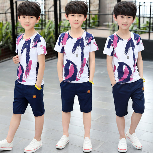 Conjunto Deportivo de Verano para Niños - Dos Piezas Cómodo y Fresco - Image 11