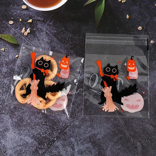 Bolsas Autoadhesivas para Snacks con Diseños de Halloween - Image 4