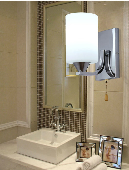 Lámpara de Pared de Cristal Minimalista para Mesita de Noche - Image 16