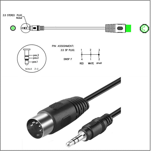 Conector de Audio 3.5mm Giratorio para Instalaciones - Image 8