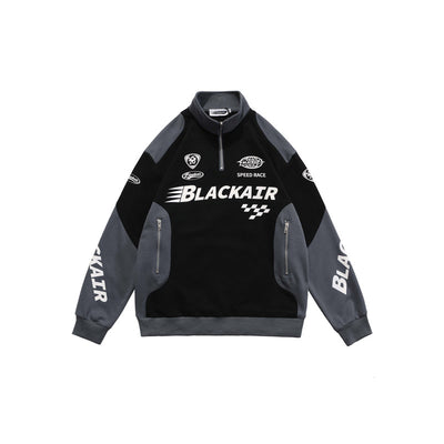 Sudadera Deportiva Retro Americana con Cierre Medio - Image 14