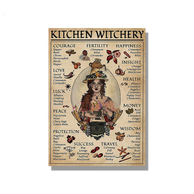 Póster de Brujería Witchcraft Nórdico con Magia Divertida - Image 3