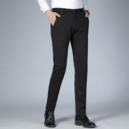 Pantalones de Negocio Elásticos Rectos para Hombre - Image 11