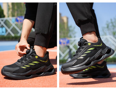 Zapatos de Seguridad Laboral Tejidos Ligeros con Cierre de Botones - Image 18