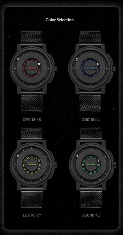 Reloj Deportivo Magnético para Hombre con Banda de Acero y Tecnología de Levitación - Image 21