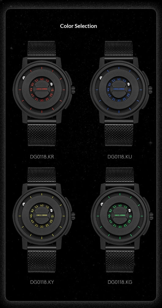 Reloj Deportivo Magnético para Hombre con Banda de Acero y Tecnología de Levitación - Image 21