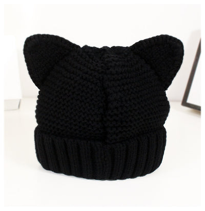 Gorro de Punto con Orejas de Gato y Brillantes - Image 15
