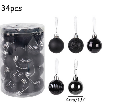 Adornos Navideños Colgantes - Bolas Decorativas para Árbol - Image 33