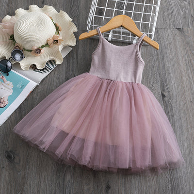 Vestido Infantil Elegante con Lazo de Encaje y Terciopelo de Manga Larga - Image 5