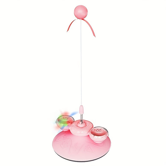 Juguete Interactivo para Gatos con Pelota y Varilla