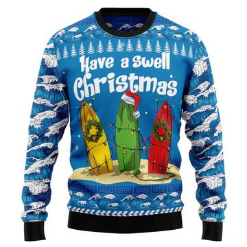 Sudadera Navideña Holgada para Hombre - Cuello Redondo Manga Larga - Image 7