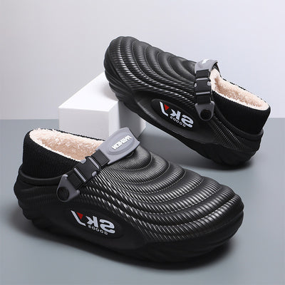 Pantuflas Térmicas para Hombre con Suela Elevadora y Forro Polar - Image 8