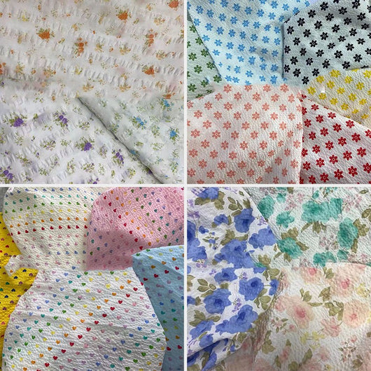 Vestido Infantil con Tela Burbujas Texturizada - Image 6
