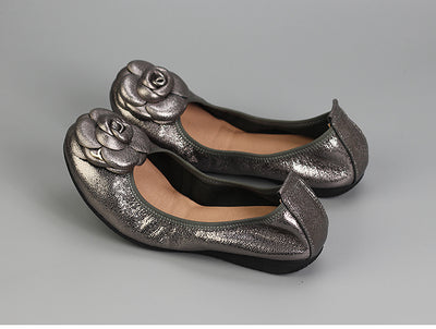 Zapatos de Cuero Genuino para Embarazadas - Cómodos, Antideslizantes y Talla Grande - Image 12