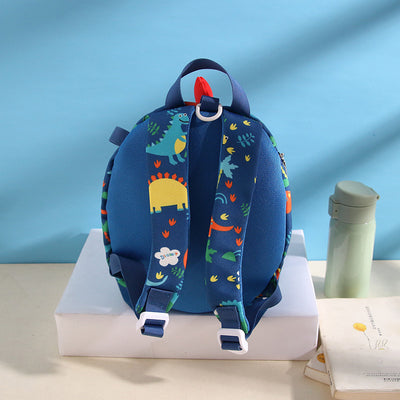 Mochila Infantil de Dinosaurio con Arnés de Seguridad para Jardín de Infantes - Image 8
