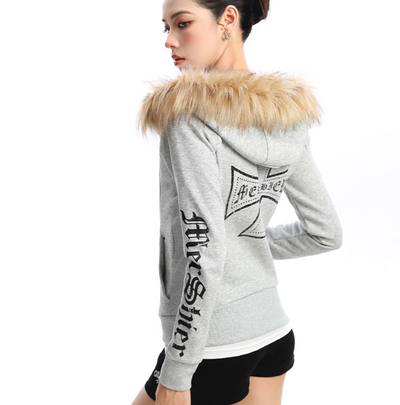 Suéter con Cuello de Piel Desmontable para Mujer - Moda Avanzada - Image 2