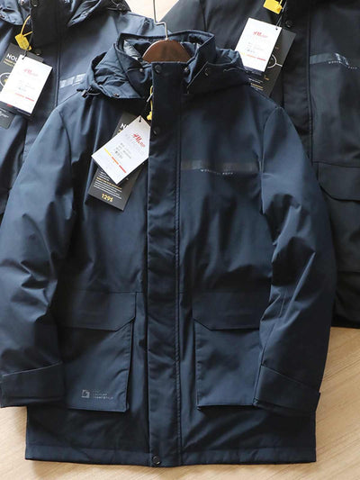 Chaqueta Acolchada Impermeable para Hombre - Abrigo Cálido de Invierno - Image 5