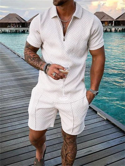 Conjunto Casual de Verano para Hombre: Playera y Shorts Cómodos - Image 7