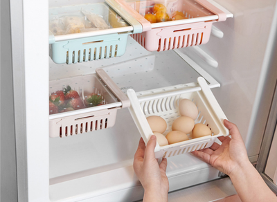 Cesta Organizadora de Refrigerador Extensible Multiuso para Cocina - Image 51