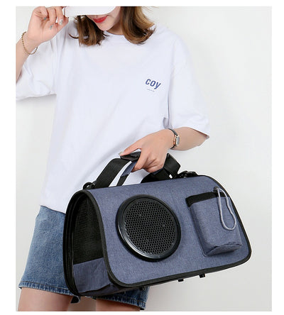 Bolsa Transportadora para Gatos - Mochila Cruzada Portátil para Mascotas - Image 25