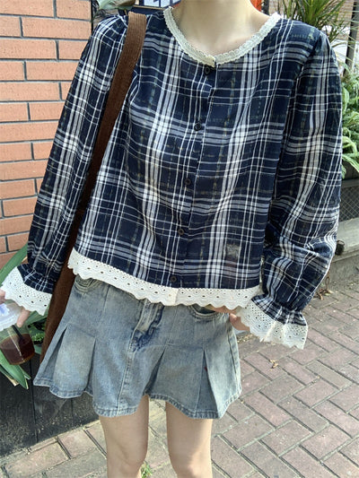 Blusa Suelta Primavera-Otoño para Mujer Petite - Image 14