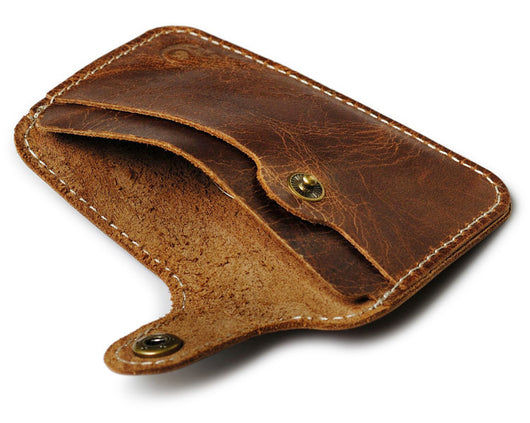 Cartera Minimalista de Cuero Genuino para Tarjetas - Image 8