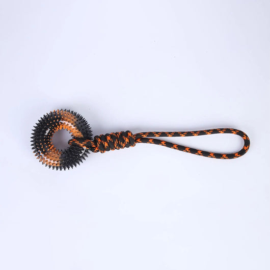 Cuerda Interactiva Doble Color para Perros - Juguete Resistente a Mordidas con Nudo - Image 6