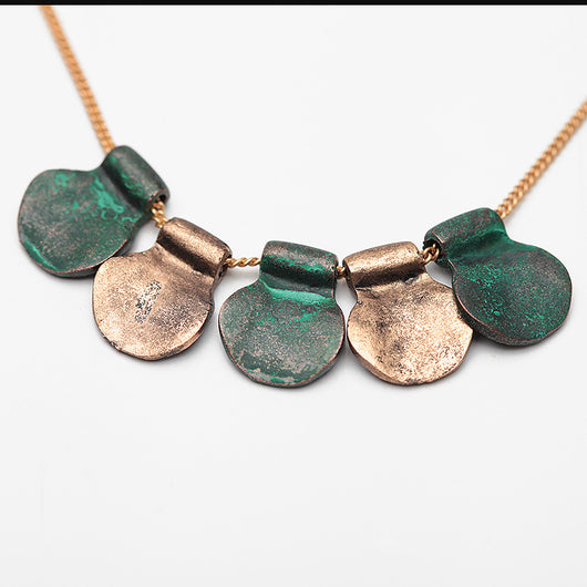 Suéter Vintage con Diseño de Collar Multicapa para Mujer - Image 5