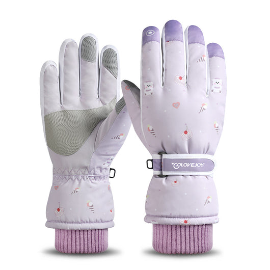 Guantes Térmicos Acolchados para Ciclismo con Relleno de Terciopelo y Algodón - Image 53