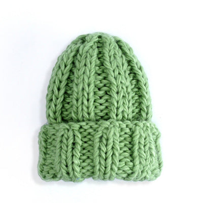 Gorro de Lana Gruesa para Mujer - Diseño Minimalista Otoño Invierno - Image 12