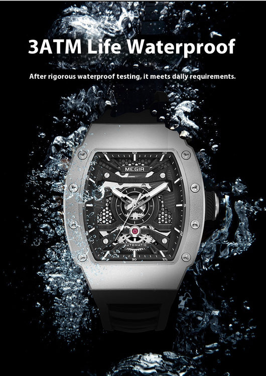 Reloj Mecánico Elegante para Hombre - Estilo Ejecutivo Casual - Image 13