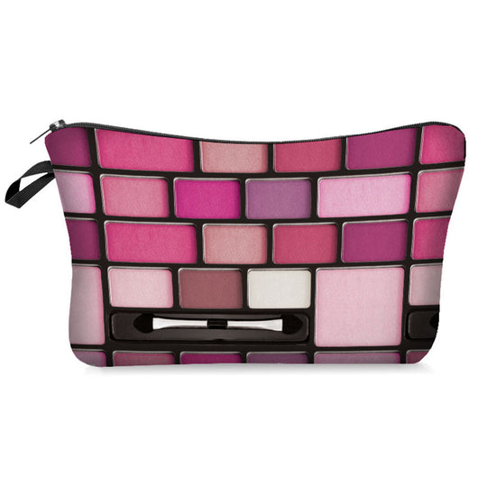 Bolsa de Cosméticos Impresión Digital - Organizador de Maquillaje Portátil - Image 2