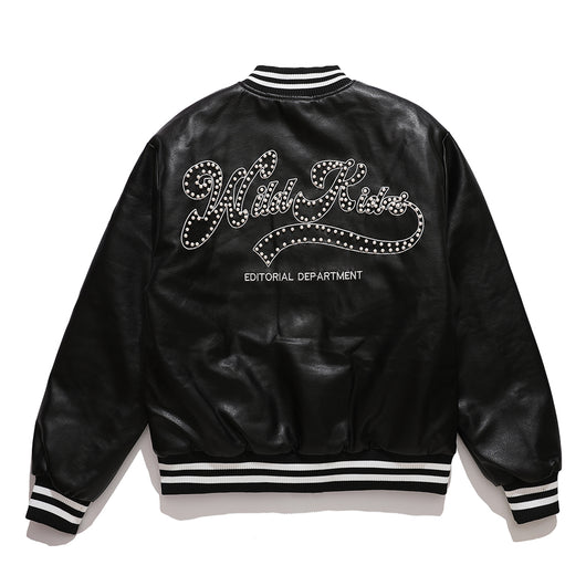 Chaqueta de Cuero PU Unisex - Estilo Urbano para Otoño e Invierno - Image 19
