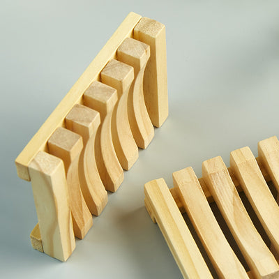 Jabonera de Madera Hueca con Diseño Decorativo - Image 20