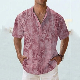Camisa de Lino Cuadros Hombre - Manga Plaid Elegante - Image 25