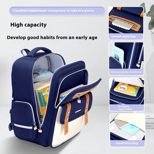Mochila Escolar Oxford Grande con Alta Capacidad - Image 3