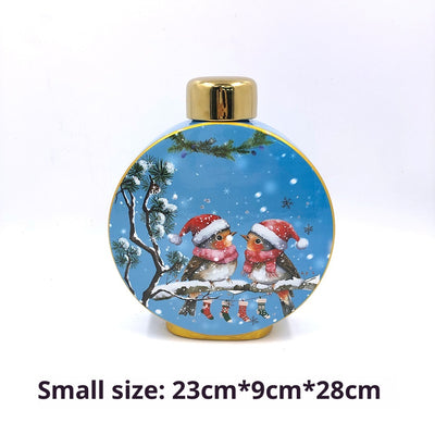 Adornos Navideños de Cerámica - Jarrones Decorativos - Image 3