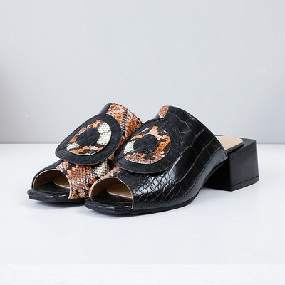 Sandalias y Pantuflas Tipo Pez para Mujer Talla Grande - Primavera Verano - Image 6