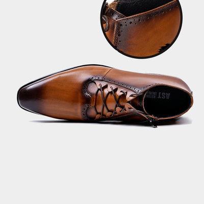 Botas Altas de Cuero para Hombre Knight - Estilo y Durabilidad - Image 6