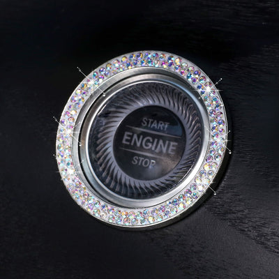 Anillo Decorativo con Diamantes para Botón de Arranque de Auto - Accesorios para Mujeres - Image 15