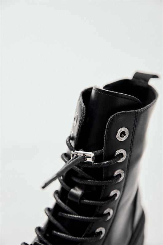 Botas Martin Punk para Mujer - Cuero Auténtico Estilo Alternativo - Image 13