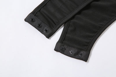 Jumpsuit Elegante de Cuello Alto y Manga Larga Ajustado - Image 16