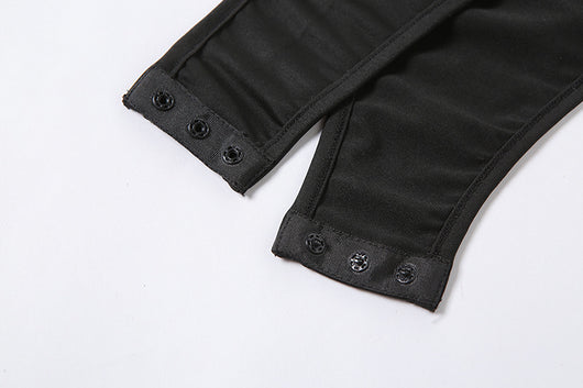Jumpsuit Elegante de Cuello Alto y Manga Larga Ajustado - Image 16