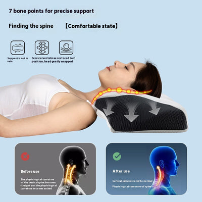 Almohada Cervical de Espuma Viscoelástica con Soporte Ergonómico - Image 4